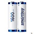 Smartbuy (SBBR-2A02BL1600) Аккумулятор NiMh Smartbuy AA/2BL 1600 mAh (24/240) (2шт. в уп-ке)