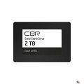 CBR SSD-002TB-2.5-BS24b, Внутренний SSD-накопитель, серия "Base", 2TB, 2048 GB, 2.5", SATA III 6 Gbit/s, 3D TLC NAND, R