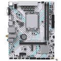 MAXSUN MS-B760M GAMING WIFI ICE (Socket 1700, mATX, 2*DDR4(64Gb), VGA/HDMI, 3*SATA3, 1*M.2, 1*PCIEx16/1*PCIEx1, 