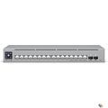 UBIQUITI USW-Pro-Max-16-PoE UniFi Switch PoE-коммутатор в стойку, 4х 2.5G RJ45, 12х 1G RJ45, 2х 10G SFP+, раздача 180 Вт