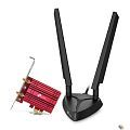 TP-Link Archer TXE75E AXE5400 Трехдиапазонный беспроводной PCI Express-адаптер Wi-Fi 6E с поддержкой Bluetooth 5.3