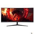 LCD Acer 34" XZ340CURW0bmiiphx {VA Curved 1500 3440x1440 240Hz 1/5ms 250cd 2xHDMI2.1 DisplayPort1.4 2x2W FreeSync(Premium) HDR10 Vesa}
