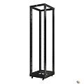 Cabeus RA-42U-1000-BK Открытая стойка 19", 42U, двухрамная, усиленная, цвет черный
