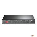 TP-Link TL-SG1210MP Настольный коммутатор с 9 гигабитными портами RJ45 (8 портов PoE+) и комбинированным портом R