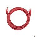 Rexant (02-0293-3) Патч-корд U/UTP, CAT 6, RJ45-RJ45, 26AWG, LSZH, красный, 3м