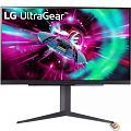 LCD LG 27" 27GR93U-B UltraGear черный {IPS 3840x2160 144Hz 1ms 400cd 2xHDMI DisplayPort HDR10 DisplayHDR400 USB} [27gr9
