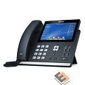YEALINK SIP-T48U цветной сенсорный экран, 16 аккаунтов, BLF, PoE, GigE, без БП