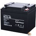 CyberPower Аккумуляторная батарея RC 12-45 12V/50Ah {клемма М6, ДхШхВ 197х165х170мм., высота с   клеммами170, вес 14,6кг., срок службы 10 лет}