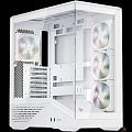 1STPLAYER Корпус GM7 ARGB White / ATX / 4x120mm ARGB fans / GM7-WH-3FN7R-W-1FN7-W