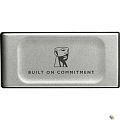 Kingston Portable SSD 500GB External XS2000 BOC,, Type-C, USB 3.2 Gen 2x2, R/W 2000/2000MB/s, IP55, 70x33x14mm, Silver 
