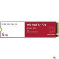 WD SSD PCI-E x4 4Tb WDS400T1R0C Red SN700 M.2 2280
