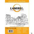 Пленка для ламинирования Fellowes 175мкм A4 (100шт) глянцевая Lamirel LA-7876501 (LA-78765/CRC-78765)