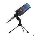 RITMIX RDM-170 Black {Подключение XLR- jack3,5 мм; размеры микрофона: 5 * 15,5 * 3,8 см}