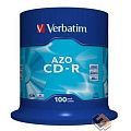 Verbatim Диски CD-R 700Mb 52x Cake Box (100шт) (43430)