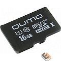 Micro SecureDigital 16Gb QUMO QM16GMICSDHC10U1NA {MicroSDHC Class 10 UHS-I}