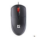 Defender Icon MB-057 {проводная оптическая мышь, черный, 3 кнопки, 1000 dpi}