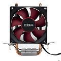 CBR-CC-2800-PWM Кулер для процессора, Al+Cu, 2 heat pipes, Socket 775/1155/1156/1150