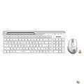 Клавиатура + мышь A4Tech Fstyler FB2535C клав:белый/серый мышь:белый/серый USB беспроводная Bluetoot
