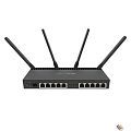 MikroTik RB4011iGS+5HacQ2HnD-IN Маршрутизатор беспроводной,  1.4ГГц, 4 ядра, 1GB RAM, 512MB NAND, 10x 10/100/1000 LAN,