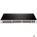 D-Link DGS-1210-52/F3A Настраиваемый L2 коммутатор с 48 портами 10/100/1000Base-T и 4 комбо-портами 100/1000Base-T/SFP