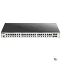 D-Link DGS-3000-52L/B1A Управляемый L2 коммутатор с 48 портами 10/100/1000Base-T и 4 портами 1000Base-X SFP