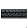 920-013452 Logitech Клавиатура K250 Graphite Wireless оригинальная заводская гравировка RU/LAT