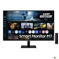 LCD Samsung 32" S32FM702UI черный {VA LED 3840x2160 60Hz 4ms 300cd 3000:1 8bit 16:9 178/178 2xHDMI USB-C 3xUSB 2x5W H