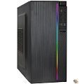 Exegate EX287882RUS Корпус Minitower ExeGate mEVO-9302-RGB (mATX, без БП, 2*USB+1*USB3.0, HD аудио, черный/RGB)