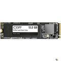 CBR SSD-512GB-M.2-BS24b-AIO-V2, Внутренний SSD-накопитель, 512 GB, M.2 2280, PCIe 3.0 x4, NVMe 1.3, 3D TLC NAND [Сборка