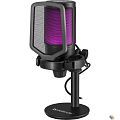 Defender Игровой стрим микрофон Impulse GMC 600 USB, RGB, провод 1.7 м [64660]