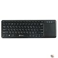 Клавиатура Oklick 830ST черный USB [1011937] {Клавиатура беспроводная slim Multimedia Touch}