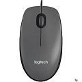 910-001793  Мышь Logitech M90 Optical USB Dark Grey RTL