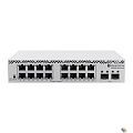 MikroTik CSS318-16G-2S+IN Коммутатор управляемый, 16x 1Gbit, 2x SFP+, настольный