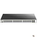 D-Link DGS-3000-52X/B2A Управляемый L2 коммутатор с 48 портами 10/100/1000Base-T и 4 портами 10GBase-X SFP+