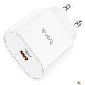 HOCO Зарядное устройство Hoco 20Вт, 3А, QC3.0/PD, 1xType-C, C94A, белый, коробка
