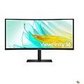 LCD Samsung 34" ViewFinity S6 S34C650UAIXCI черный {VA 3440x1440 100Hz 5ms 21:9 полуматовая 350cd 178/178 DisplayPort USB M/M}