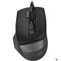 Мышь компьютерная A4Tech Fstyler FM45S Air серый 2400dpi silent USB7but