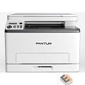 Pantum CM1100DW МФУ Лазерное цветное, P/C/S, A4, 18 стр/мин, 1200x600 dpi, 1 GB RAM, Duplex, paper tray 250 pages, USB, LAN, WiFi, start. cartridge 1