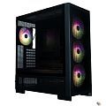 XASTRA Корпус  A700  7ARGB-C10-UC Black ATX/Mesh/ 1x360mm+4x140mm ARGB PWM fans / Argb+PWM HUB 10port/Type-C / A700-1