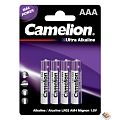 Camelion Ultra BL-4 LR03 (LR03-BP4UT, батарейка 1.5В)(4шт. в уп-ке)