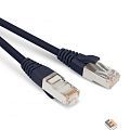 Hyperline PC-LPM-STP-RJ45-RJ45-C5e-0.5M-LSZH-BK Патч-корд F/­UTP, экранированный, Cat.5e, LSZH, 0.5 м, черный