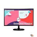 LCD Samsung 27" S27C360EAI черный {VA Curved 1920x1080 75Hz 250cd D-Sub HDMI}