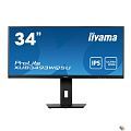 LCD Iiyama 34" XUB3493WQSU-B5 {IPS 3440x1440 75Hz 4ms 400cd 8bit 2xHDMI2.0 DisplayPort1.2 2xUSB3.0 HAS Pivot 2x5W VESA}