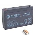 B.B. Battery Аккумулятор HR 9-6 (6V 9(8)Ah)