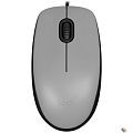 910-006760 Мышь Logitech M110 Silent Mid Grey [бесшумная, оптическая, 1000dpi, USB, 1.8м]