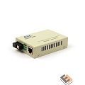 NIKOMAX GL-MC-UTPF-SC1F-18SM-1310-N Конвертер из UTP, 100Мбит/c в WDM, без LFP, SM, SC, Tx:1310/Rx:1550, 18 дБ (до 20 км)