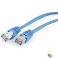 Cablexpert PP22-2M/B Патч-корд PP22-2M/B 1000G FTP 4 пары cat5E CCA molded 2м синий RJ-45 (m)-RJ-45 (m)