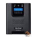 ИБП CyberPower PR1500ELCD {Line-Interactive, Tower, 1500VA/1350W USB/RS-232/EPO/SNMPslot (8 С13) 12В/17 Ач х 2}