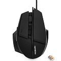 Гарнизон Мышь игровая GM-740G, "Альтаир", код "Survarium", USB, чип Х3, черн., софт тач, 2400 DPI, 6кн