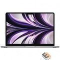 Apple MacBook Air 13 Mid 2022 [MLY03LL/A] (КЛАВ.РУС.ГРАВ.) Silver 13.6" Liquid Retina {(2560x1600) M2 8C CPU 10C GPU/8GB/512GB SSD} (A2681 США)